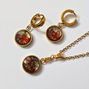 Les nébuleuses 20  | Collier et boucles      -         Livraison gratuite