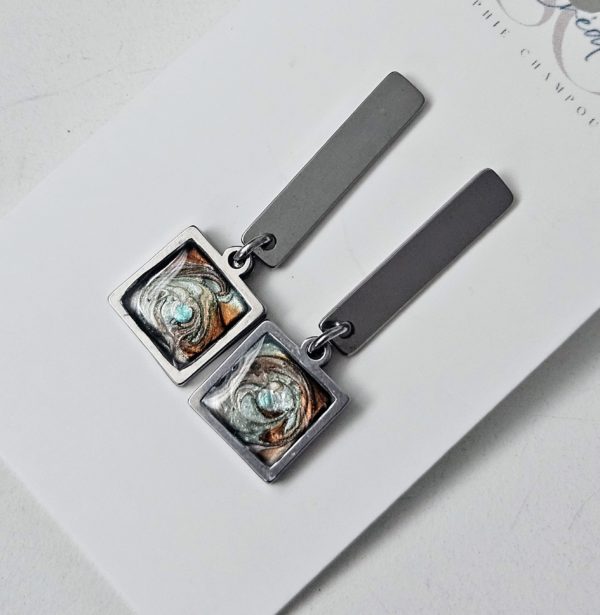 Fou tourbillon | Boucles d'oreilles          -       Livraison gratuite