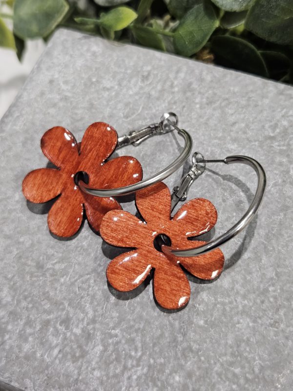 Fleurs 4 | Boucles d'oreilles      -      Livraison gratuite