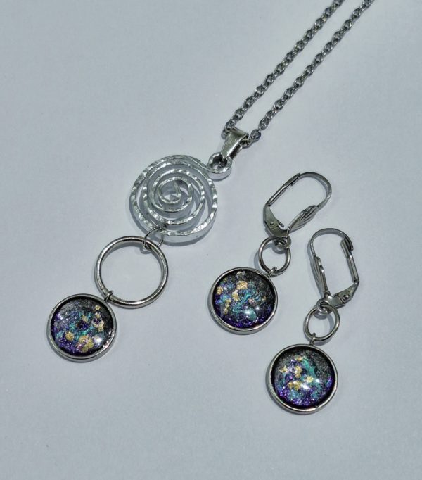 Mystique | Ensemble collier et boucles   -         Livraison gratuite