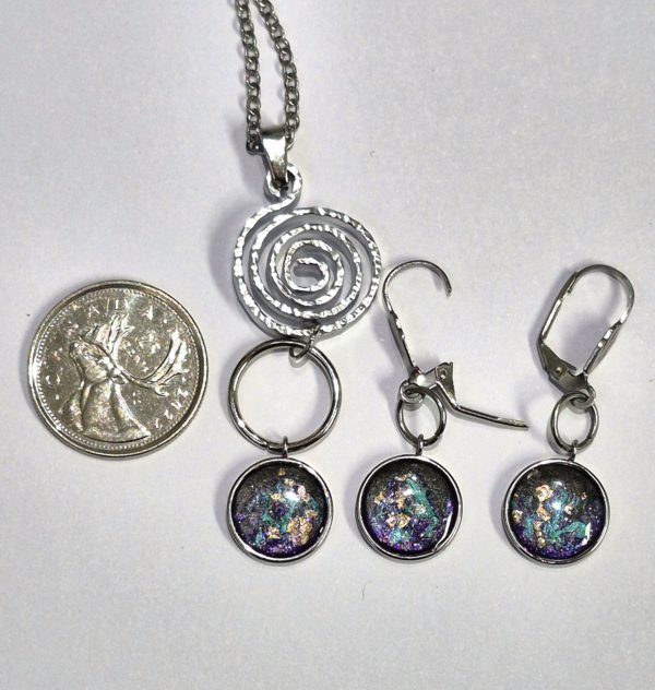 Mystique | Ensemble collier et boucles   -         Livraison gratuite – Image 4