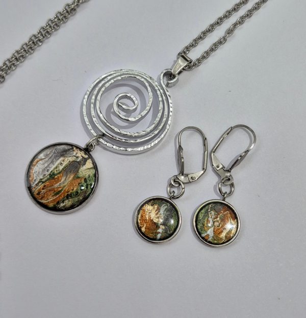 Mystique 2 | Ensemble collier et boucles   -          Livraison gratuite