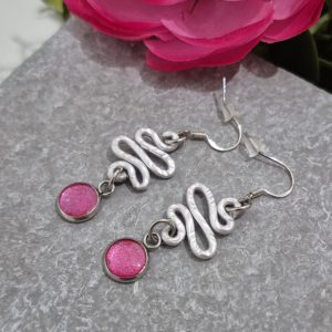 Cyclamen | Boucles d'oreilles              -         Livraison gratuite