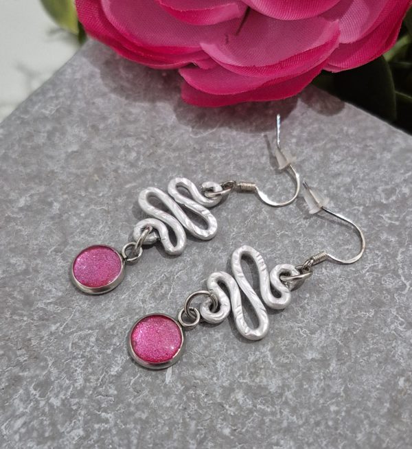 Cyclamen | Boucles d'oreilles              -         Livraison gratuite