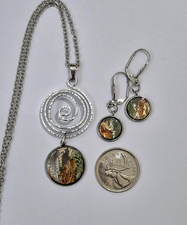 Mystique 2 | Ensemble collier et boucles   -          Livraison gratuite – Image 4