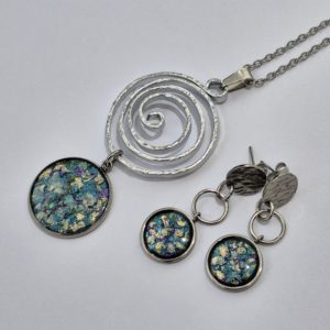 Mystique 8 | Ensemble collier et boucles       -     Livraison gratuite