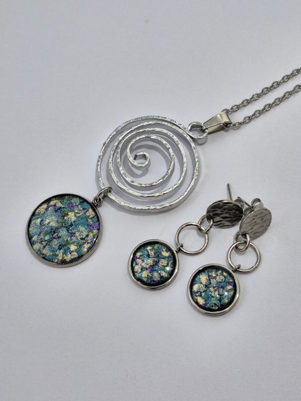 Mystique 8 | Ensemble collier et boucles       -     Livraison gratuite