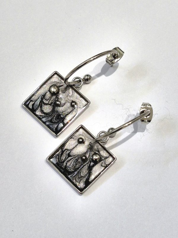 Carré Ténèbres 4 | Ensemble collier et boucles           -        Livraison gratuite – Image 6