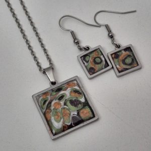 Olivette | Ensemble collier et boucles        |    Livraison gratuite